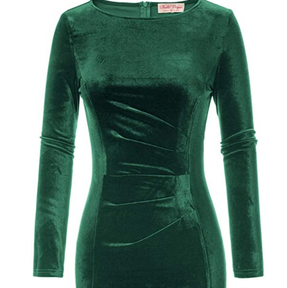 NWT Women's Velvet Pencil Dress